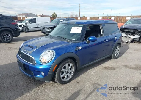 2008 Mini Cooper S Clubman z USA, uszkodzony, nr VIN WMWMM33568TP70533